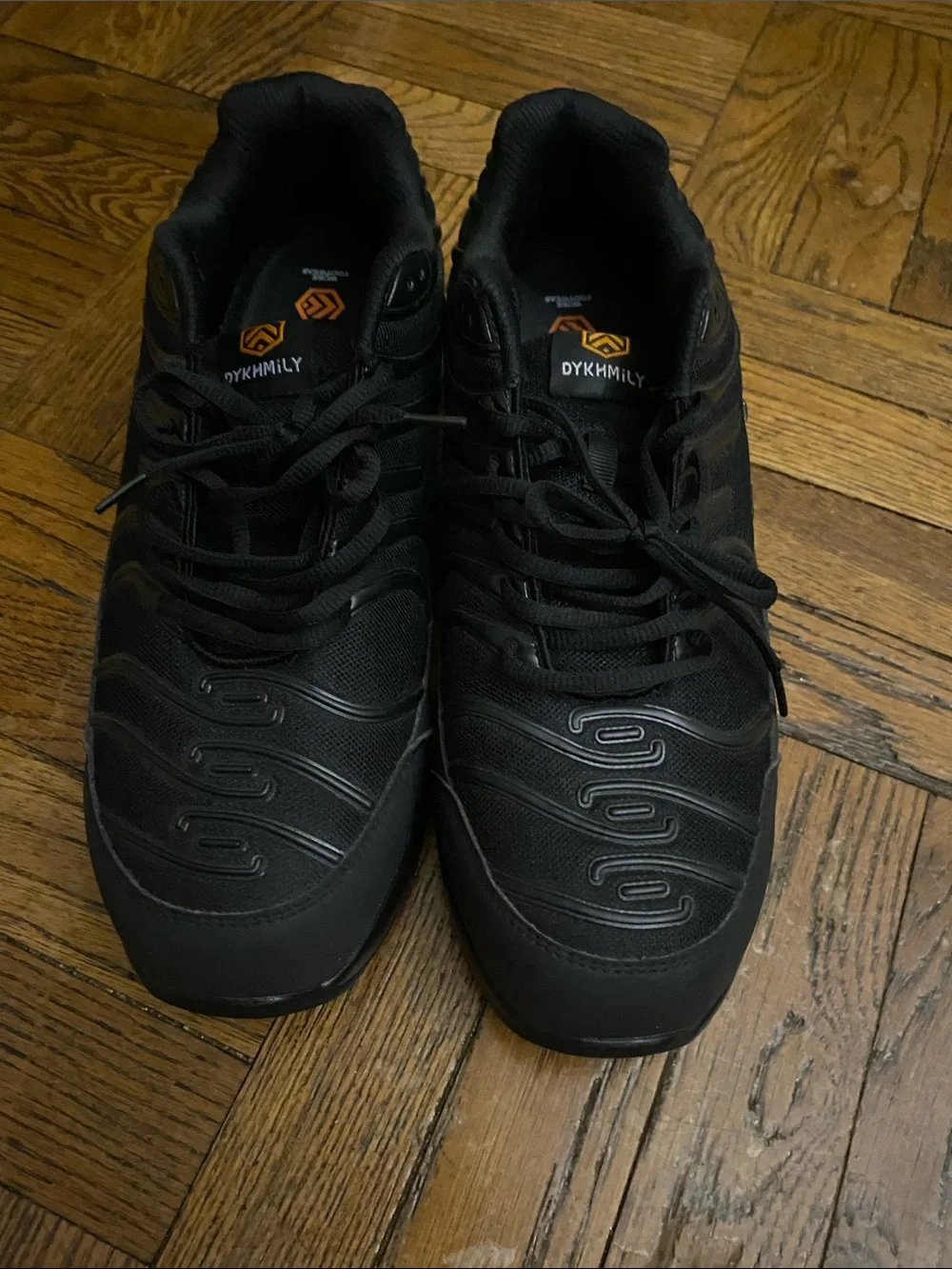 Men's Black Athletic/ Work Steel Toe Safety Shoe